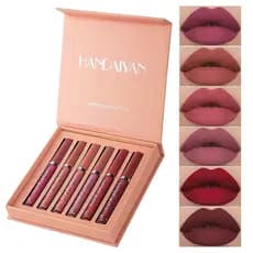 Conjunto de Maquiagem com Batom Líquido Matte HANDAIYAN (A)