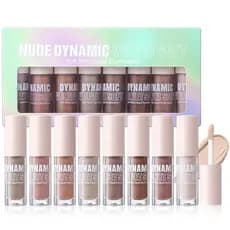 Erinde Liquid Eyeshadow Matte - 8 Colors Liquid Eye Shadow Base Beige, Neutral Naked Buildable Blendable Crease-Proof Cr