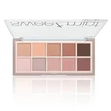 Paleta de sombras matte Go Ho com 10 cores, altamente pigmentada, tons mistos, à prova d'água, tons frios/quentes, 05