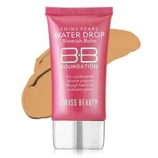 SWISS BEAUTY Bálsamo BB Leve e de Longa Duração com Acabamento Matte, Brilhante e Perolado, Base Líquida para Maquiagem