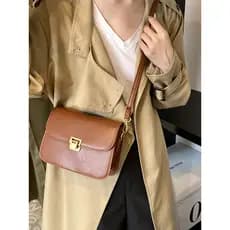 Bolsa bolsa transversal feminino High-End senhoras 2024 novo estilo outono inverno All-Match saco nicho mensageiro saco