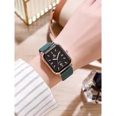 relogio feminino pequeno relogio feminino pequeno delicado Novo nicho luz luxo senhoras relógio calendário relógio quadr