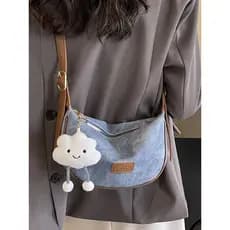 bolsa feminina Bolsa Nicho Design saco feminino verão 2025 novo estilo moda Casual All-Match saco do mensageiro textura