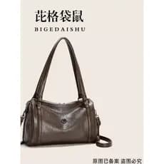 bolsa transversal feminino Bolsa Retro Boston Travesseiro Bolsa Feminina Bolsa de Grande Capacidade Bolsa de Ombro de Tr