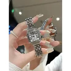 relogio feminino pequeno delicado relogio feminino luxo Retro quadrado relógio feminino nicho simples High-End temperame