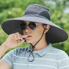 bone feminino boné feminino Chapéu masculino verão novo estilo pesca ao ar livre montanhismo pesca respirável pára-sol