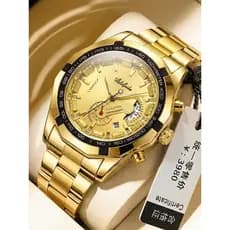 relogio masculino Contador suíço automático puro relógio mecânico masculino ouro moda turbilhão à prova dwaterproof água
