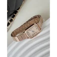 relogio feminino luxo relogio feminino Nicho luz luxo bambu com relógio quadrado feminino estudante senhoras simples tem