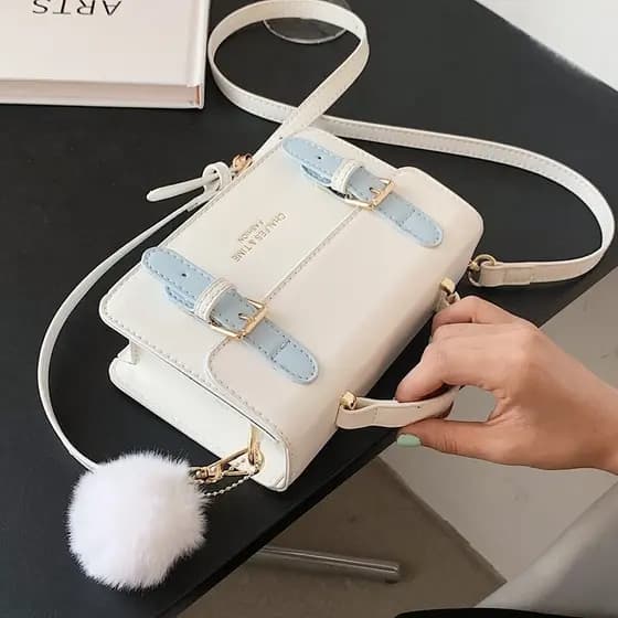 Bolsa bolsa transversal feminino Popular deste ano feminina 2024 novo estilo High-End nicho Design bolsa mensageir