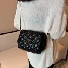bolsa transversal feminino bolsa feminina Bolsa Feminina Nicho Influencer Bolsa de Corrente Super Quente de Venda Quente
