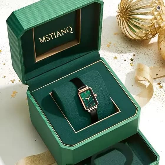 relogio feminino relogio feminino pequeno Contador quadrado mesmo estilo pequeno relógio quadrado moda High-End relógio
