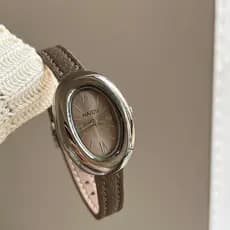 relogio feminino luxo relogio feminino pequeno High-End elefante cinza Oval banheira relógio feminino estilo Medieval te