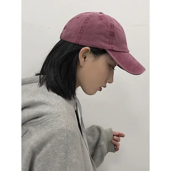 bone feminino boné Chapéu feminino verão de pico macio topo versão coreana ins na moda All-Match lavável boné de b