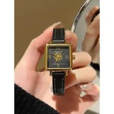 relogio feminino luxo relogio feminino pequeno delicado Genius camélia relógio feminino pequeno cubo açúcar luz luxo nic