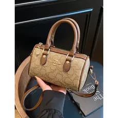 bolsa transversal feminino bolsa feminina Bolsa feminina 2026 novo estilo senhoras bolsa pequena Retro impressão All-Mat