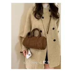 bolsa feminina bolsa transversal feminino Merader estilo bolsa de boliche de grande capacidade feminina bolsa mensageiro