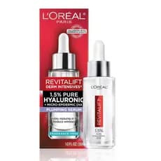 L'Oreal Paris Revitalift Sérum Facial com 1,5% de Ácido Hialurônico Puro, sérum anti-envelhecimento, hidrata a pele, red