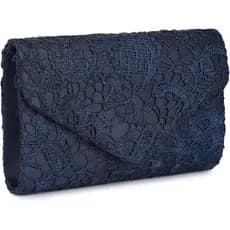 Bolsa de Noite UBORSE, Clutch de Renda para Mulheres, Elegante e Formal, Bolsa Envelope para Casamento, Festa, Coquetel,