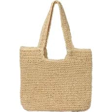 Bolsa de Praia Feminina GOLDTIMO – Bolsa de Ombro Grande e Macia de Verão, Bolsa de Praia, Férias de Verão