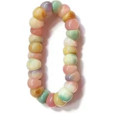 Pulseira Fidget com Sementes de Bodhi, Pulseira Anti-ansiedade, Proteção, Cura, Elasticidade, Alivia Ansiedade e Estress