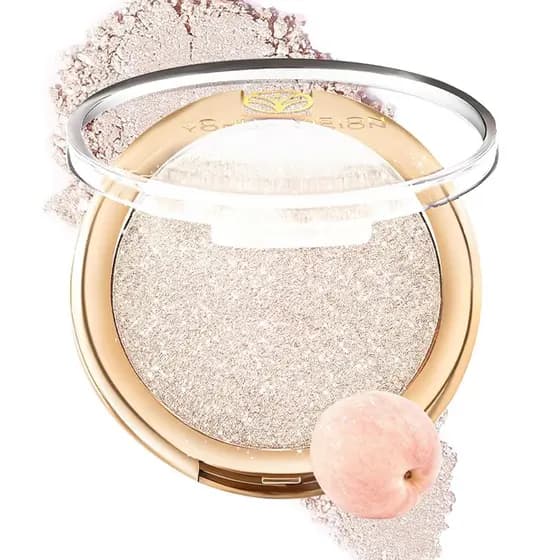Pó Iluminador YOUNG VISION, Pó de Contorno com Brilho Natural e Iluminador Facial, Não Irritante, Maquiagem Iluminadora