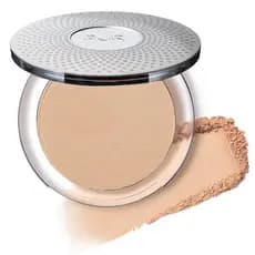PÜR MINERALS Pó Compacto Mineral 4 em 1 com FPS 15 - Corretivo e Pó Compacto Finalizador para o Rosto - Pó de Base com C