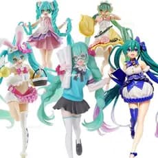 Boneca decorativa de PVC Hatsune Miku, modelo articulado, brinquedo, mercadoria Sakura R0WI HDXO