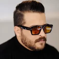 Óculos de sol quadrados em formato T, unissex e personalizados, óculos de proteção SKCO Sola.