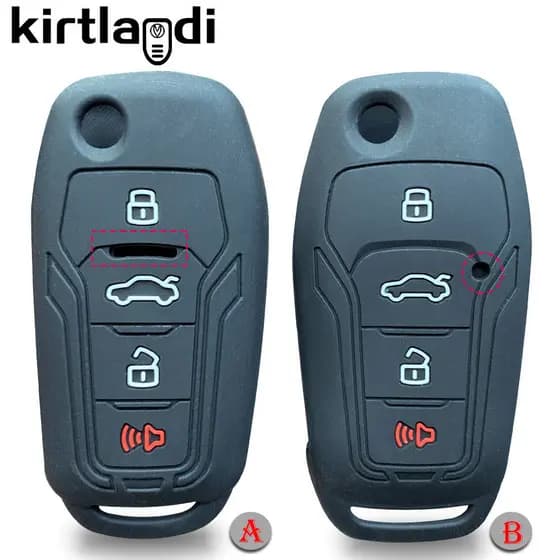 Ford Explorer 4 3 Ford Focus Ford Mustang Ford Escape Ford Monterey Ford Lincoln Navigator Capa de Silicone para Chave C