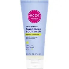 eos Travel Vanilla Cashmere Body Wash - Sabonete Líquido para Viagem, Hidratante, Produtos de Higiene Pessoal, Mini, Man