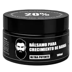 Estimulante Para Barba – Bálsamo Ultra Potente Para Crescimento da Barba, Hidrata e Fortalece a Barba, 100 ml / 3.5 oz T