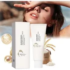 Protetor Solar Rice + Probiotics SPF50+ PA++++, Protetor Solar SPF 50, Sérum Solar à Prova d'Água, Protetor Solar com Pr