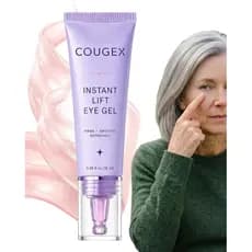COUGEX Gel para Olhos com Efeito Lifting Instantâneo - Creme Firmador Rápido para Bolsas e Inchaço sob os Olhos, Bálsamo