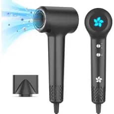 Secador de cabelo, secador de cabelo com 400 milhões de íons negativos, secador de cabelo profissional de 1500W, motor s