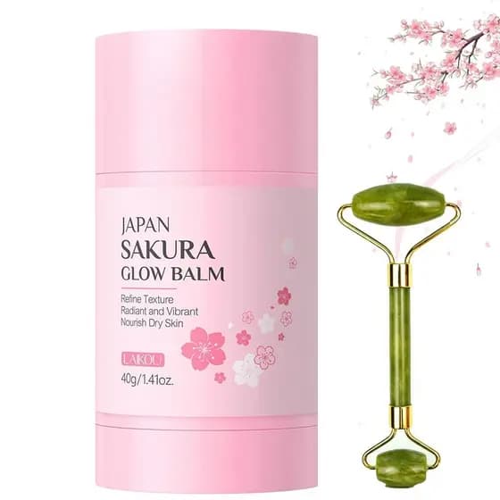 Sakura Foot Heel Stick, Deeply Moisturize & Soften Feet, Scent Cracked Heel Repair Sticks, Deeply Moisturizing, Softenin