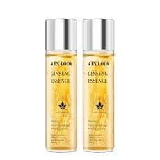 [4inlook oficial] Água Essencial Hidratante Anti-Envelhecimento com Ginseng Natural – 100% Ginseng Selvagem do Himalaia,