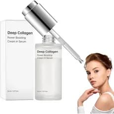 Sérum coreano de colágeno profundo, sérum facial de colágeno, sérum coreano de colágeno, reduz linhas finas e rugas, hid