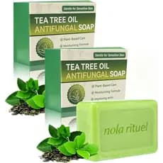 O sabonete Noraritul Onjik, um sabonete antifúngico, elimina o odor de suor e os maus cheiros, e combate coceira, acne,