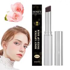 Batom Honey, Batom Matte de Longa Duração, Acabamento Aveludado Hidratante, Batom de Alta Qualidade, Maquiagem de Cor de