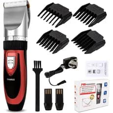 Máquina de Cortar Cabelo Silenciosa Sem Fio, Máquina de Corte de Cabelo Elétrica Recarregável, Aparador de Cabelo Silenc