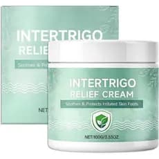 Creme de Tratamento Intertrigo, Creme Reparador da Barreira Cutânea para Proteção contra Umidade e Fricção, Ajuda a Prop