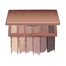 MYSTER ROSEY Nudes 3 Series Mini Paleta de Sombras, Paleta de Sombras Nude, Paletas de Sombras Matte com Acabamentos Met