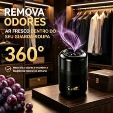 Eletromex EL-1006 Aroma de uva Aromaterapia de armário/bolsa perfumado Aromatizador Tornar as roupas mais confortáveis