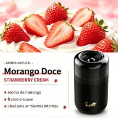 Eletromex EL-1006 Difusor com aroma de morango Tipo gel, fragrância duradoura Fragrâncias Banheiro doméstico, quarto