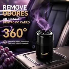 Eletromex EL-1006 cheirinho de carro aromatizador de carro, fragrância de frutas, tipo gel, para carro e casa