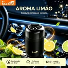 Eletromex EL-1006 cheirinho de carro difusor de aroma para carro, purificador de ar para carro e casa