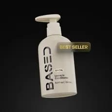 BASED Condicionador sem Enxágue |   Hidratação Instantânea e Antifrizz |   Simples, Eficaz, BASEADO.