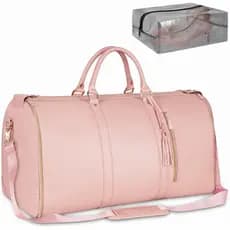 Bolsas de Viagem Ytonet para Roupas, Bolsa de Viagem Conversível para Mulheres, Grande Bolsa de Viagem Dobrável em Couro