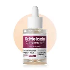 Dr.Melaxin Cemenrete Calcium Ampoule Plus com Adenosina e Niacinamida para Pele Flácida sob os Olhos, Olheiras, Linhas F
