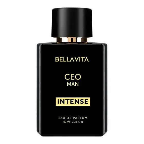 Bellavita Luxury CEO MAN INTENSE Eau de Parfum |   100 ml (3,4 fl.oz.) |   Perfume para Homens |   Notas Aromáticas de L